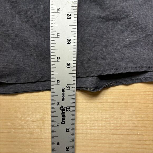 Indeed Brewing Company Mens XL Gray Button Up Short Sleeve Minneapolis Minnesota - Picture 11 of 15